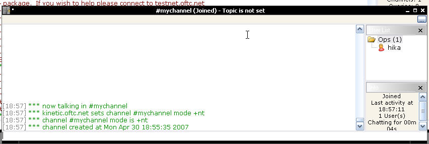 Channel