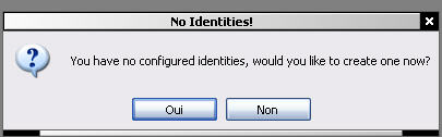 Cration d'une identit