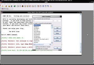 mIRC Screenshot