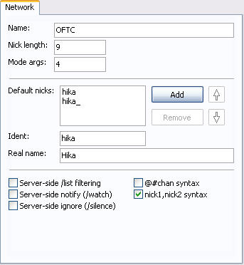 Installation de VisualIRC