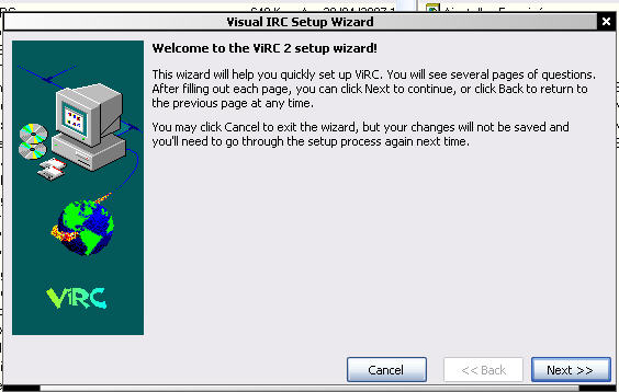 Installation de VisualIRC