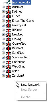 Ajout d'un rseau IRC