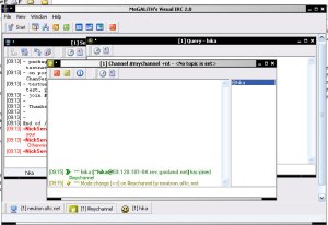 VisualIRC Screenshot